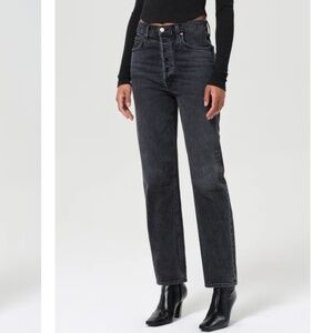 AGOLDE 90’s Pinch Waist High Rise Straight Jeans – Hitch – Size 25